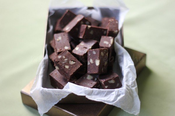 ginger chocolate fudge (2)