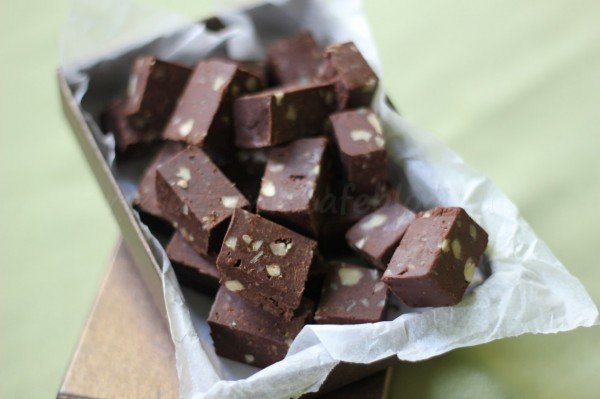 ginger chocolate fudge